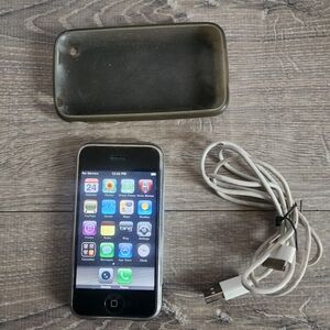 Apple iPhone 1st Generation 8GB Black A1203 (GSM) Working Angry Birds READ